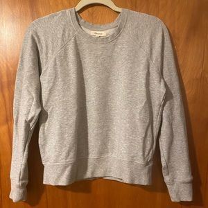 Madewell crop crew neck